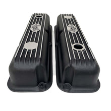 Load image into Gallery viewer, Ford FE 427 American Eagle Valve Covers Short Finned - Black