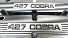 Load image into Gallery viewer, Ford Small Block Pentroof 427 Cobra Tall Valve Covers - Polished