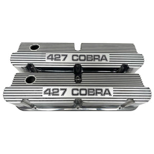 Ford Small Block Pentroof 427 Cobra Tall Valve Covers - Polished