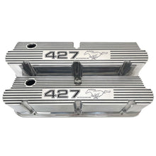 Load image into Gallery viewer, Ford Small Block Pentroof 427 Windsor Tall Valve Covers - Polished