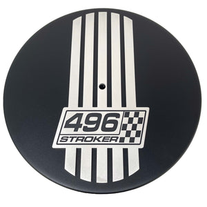 14" Round Air Cleaner Kit - Custom Engraved 496 Stroker Billet Top