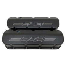 Load image into Gallery viewer, Chevy 502 Big Block Valve Covers Tall - ( Outline ) Black