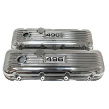 Load image into Gallery viewer, Big Block Chevy 496 Classic Finned, Polished Valve Covers