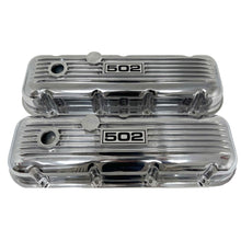 Load image into Gallery viewer, Big Block Chevy 502 Classic Finned, Polished Valve Covers