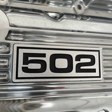 Load image into Gallery viewer, Big Block Chevy 502 Classic Finned, Polished Valve Covers