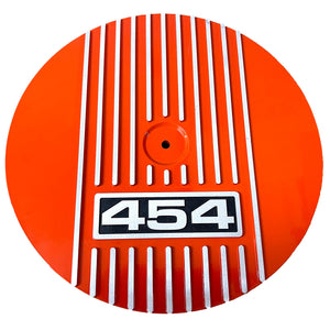 Big Block Chevy 454 - 13" Round Air Cleaner Kit - Orange