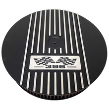 Load image into Gallery viewer, Big Block Chevy 396 Flag Logo - 13&quot; Round Air Cleaner Kit - Black