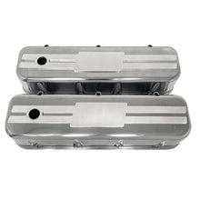 Load image into Gallery viewer, Chevy 502 - Big Block Polished Tall Valve Covers - Engraved Raised Billet - Custom