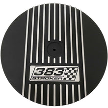 Load image into Gallery viewer, Small Block Chevy 383 Stroker 13&quot; Round Air Cleaner Lid Kit - Black