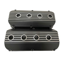 Load image into Gallery viewer, Mopar 392 Hemi Valve Covers Finned - Black