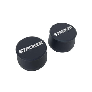 Stroker Billet Aluminum Breather Set - Black