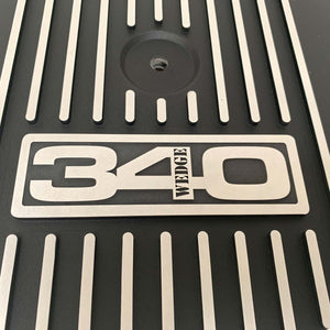 13" Round 340 Wedge Air Cleaner Lid Kit - Black