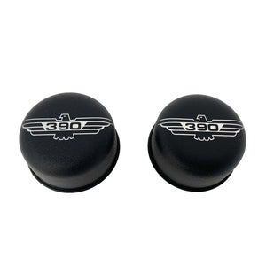 Ford 390 Thunderbird Eagle Black Breathers and Grommets Set