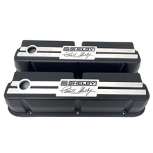 Load image into Gallery viewer, Ford 289, 302, 351 Windsor CS Shelby Signature Black Valve Covers - Custom Billet Top