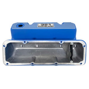 Ford 351 Cleveland Valve Covers - Blue