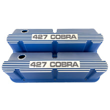 Load image into Gallery viewer, Ford Small Block Pentroof 427 Cobra Tall Valve Covers - Blue