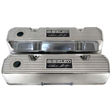 Load image into Gallery viewer, Carroll Shelby Signature 351 Cleveland Valve Covers, Style 2 - Polished