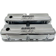 Load image into Gallery viewer, Ford 289, 302, 351 Windsor CS Shelby Signature Polished Valve Covers - Custom Billet Top