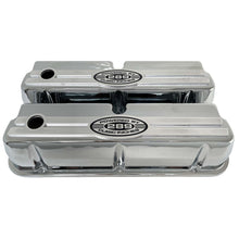 Load image into Gallery viewer, Ford 289 Cubic Inches Windsor Tall Valve Covers With Custom Engraved Billet Top - Polished