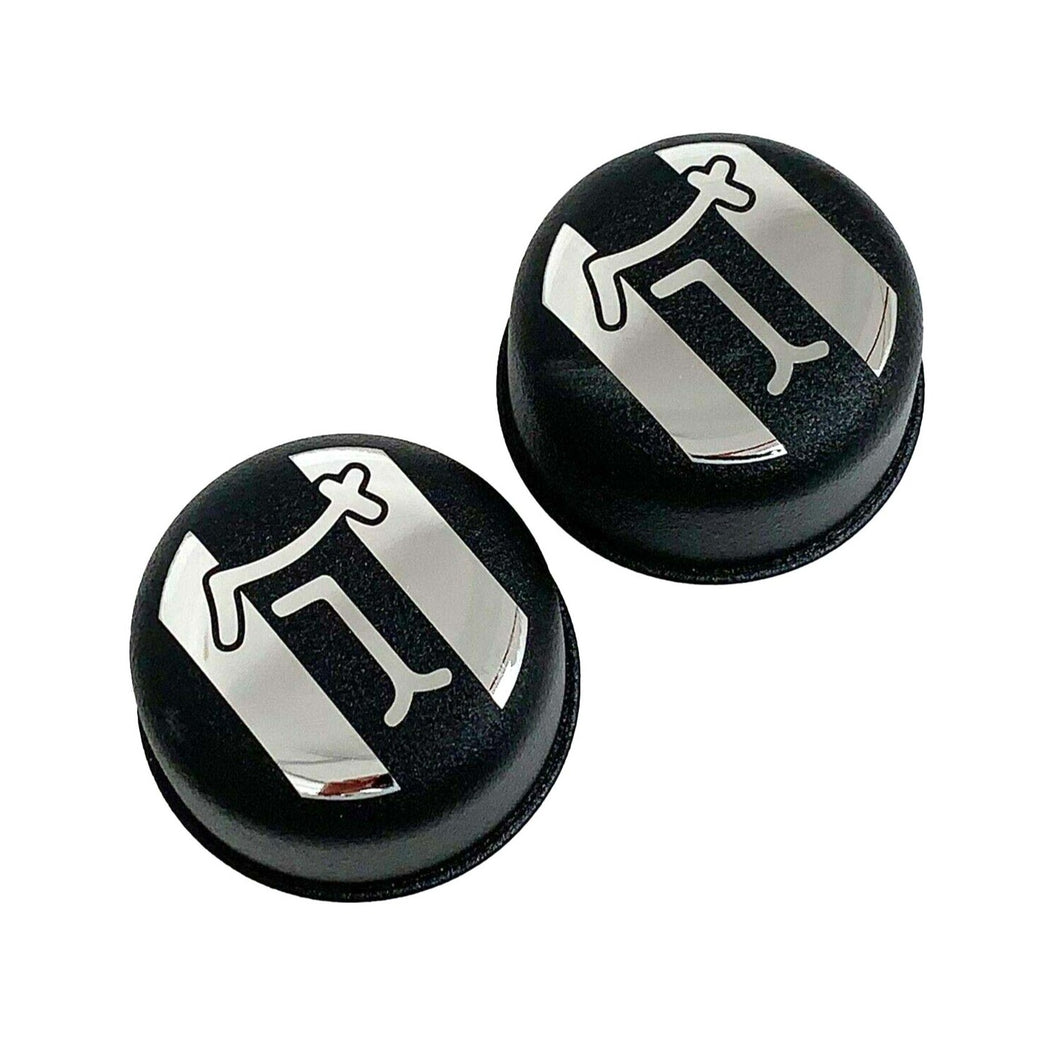 Ford De Tomaso Black Breathers and Grommets Set