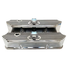 Load image into Gallery viewer, Ford FE 482 American Eagle Valve Covers Tall Finned - Polished