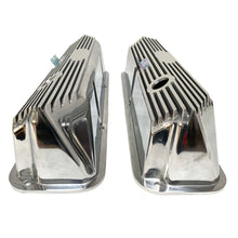 Load image into Gallery viewer, Ford FE Custom Valve Covers Tall Finned - Polished
