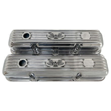 Load image into Gallery viewer, Ford FE 352 American Eagle Valve Covers Short Finned - Polished