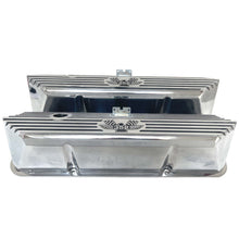 Load image into Gallery viewer, Ford FE 352 American Eagle Valve Covers Tall Finned - Polished
