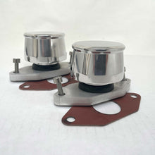 Load image into Gallery viewer, Custom HEMI Billet Aluminum Breather Set - Polished