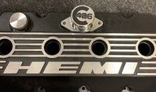 Load image into Gallery viewer, Custom HEMI Billet Aluminum Breather Set - Polished