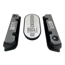 Load image into Gallery viewer, Ford 351 Cleveland Mach 1 Valve Covers &amp; Air Cleaner Lid Kit - Black
