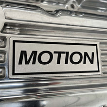 Load image into Gallery viewer, Big Block Chevy Motion Classic Finned, Polished Valve Covers
