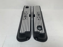 Load image into Gallery viewer, Ford 347 C.I. STROKER Finned Valve Covers - Black