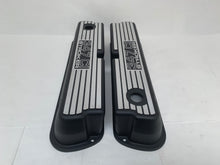Load image into Gallery viewer, Ford 347 C.I. STROKER - Outlined Wide Finned Valve Covers - Black