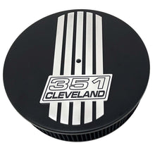 Load image into Gallery viewer, 14&quot; Round Air Cleaner Kit - Custom Engraved 351 Cleveland Billet Top