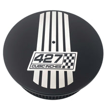 Load image into Gallery viewer, 14&quot; Round Air Cleaner Kit - Custom Engraved 427 Cubic Inches Billet Top