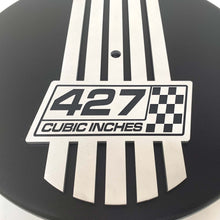 Load image into Gallery viewer, 14&quot; Round Air Cleaner Kit - Custom Engraved 427 Cubic Inches Billet Top