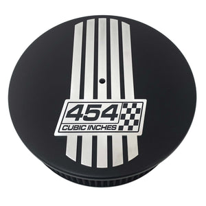 14" Round Air Cleaner Kit - Custom Engraved 454 Cubic Inches Billet Top