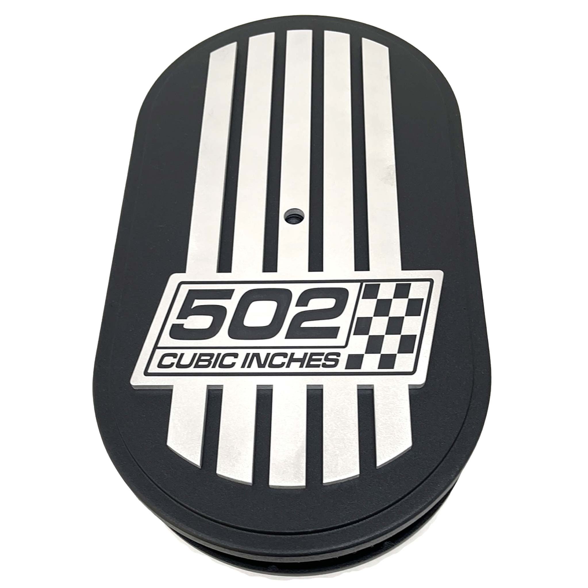 502 Cubic Inches, Custom Raised Billet Top Logo 15 Oval Air Cleaner L –  Ansen USA