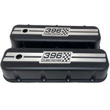 Load image into Gallery viewer, Chevy 396 - Big Block Tall Valve Covers - Raised Billet Top - Black