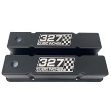 Load image into Gallery viewer, Small Block Chevy Tall Valve Covers - 327 Cubic Inches - Black