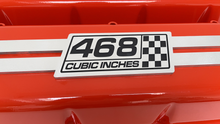 Load image into Gallery viewer, Chevy 468 - Big Block Tall Valve Covers - Engraved Raised Billet - Orange