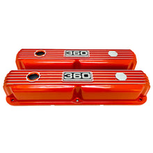 Load image into Gallery viewer, Mopar Performance 360 Finned Valve Covers - Style 2 - Orange