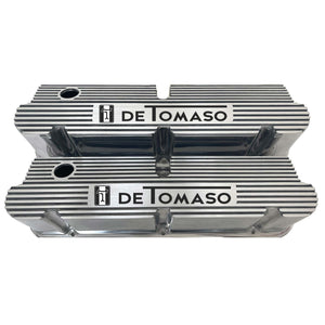 Ford De Tomaso Small Block Pentroof Tall Valve Covers - Polished