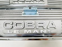 Load image into Gallery viewer, Cobra Le Mans FE Valve Covers, Tall Finned, Polished