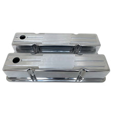 Load image into Gallery viewer, Small Block Chevy Tall Custom Billet Top Valve Covers - Polished