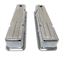 Load image into Gallery viewer, Small Block Chevy Tall Custom Billet Top Valve Covers - Polished
