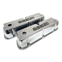 Load image into Gallery viewer, Carroll Shelby Signature Ford 289, 302, 351 Windsor Valve Covers - Polished