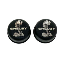 Load image into Gallery viewer, Ford Shelby Cobra Chrome Breather Set - Black