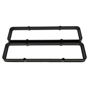 Chevy Small Block Valve Cover Spacers - Black Powder Coat
